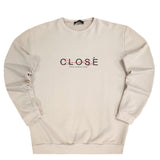 Close society - W23-852 - premium logo - beige