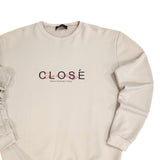 Close society - W23-852 - premium logo - beige