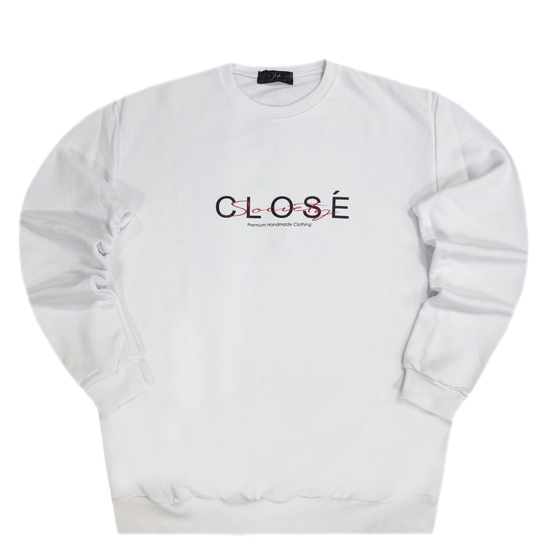 Clvse society - W23-852 - premium logo - white