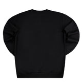 Close society - W23-863 - champion teddy bear logo sweatshirt - black