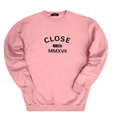 Close society - W23-860 - curved logo - pink