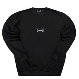 Close society - W23-871 - border logo sweatshirt - black