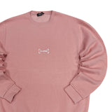 Close society - W23-871 - border logo sweatshirt - pink