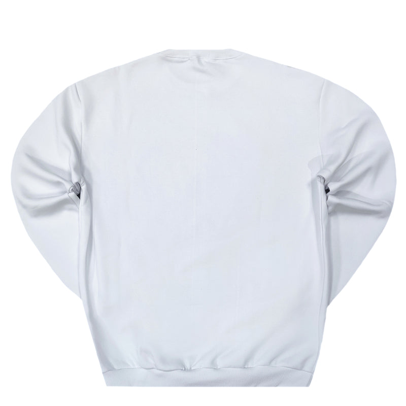 Close society - W23-877 - logo sweatshirt - white