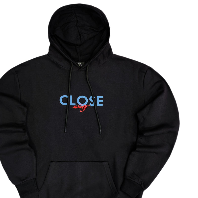 Close society - W23-918 - blue logo logo - black