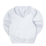 Close society - W23-959 - simple logo hoodie - white