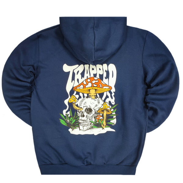Clvse society - W23-937 - trapped hoodie - blue