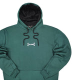 Close society - W23-946 - border logo hoodie - green