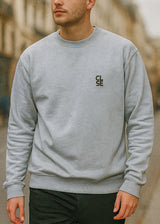 Ανδρικό φούτερ Close society - W25-101 - black logo ice