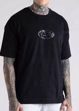 COSI JEANS - Ανδρικό t-shirt Wide fit - Μαύρο 68-W26-210