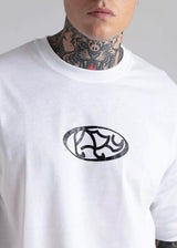 COSI JEANS - Ανδρικό t-shirt Wide fit - Λευκό 68-W26-210