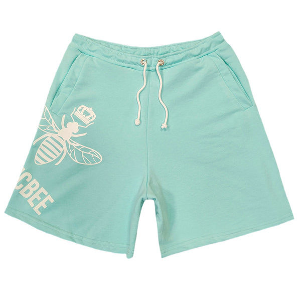 Magic bee - WB20302 - side logo shorts - teal