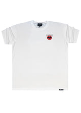 QUEST CLOTHING Ανδρική κοντομάνικη μπλούζα λευκή LPS WH-49