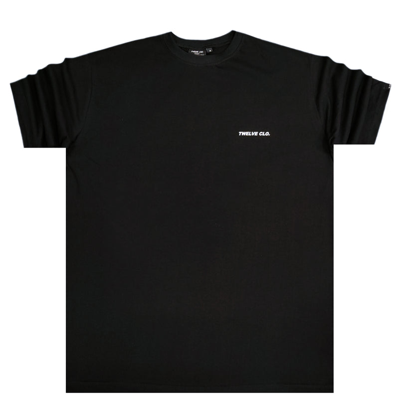 Twelve clothing “who the f**k reads vogue oversized tee - black