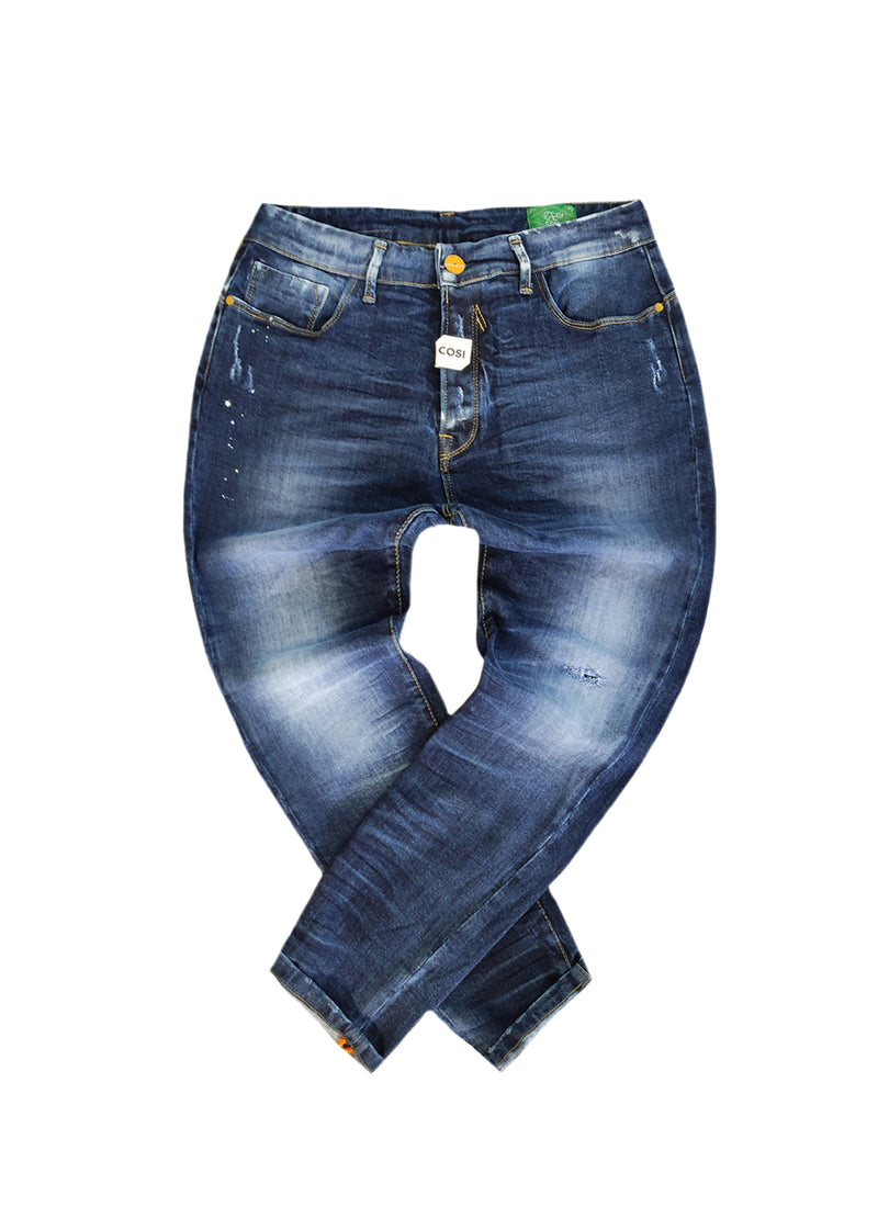 Ανδρικό τζιν παντελόνι cosi jeans - 64-woodbury μπλε