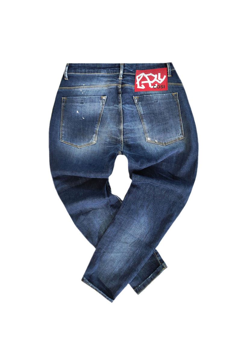 Ανδρικό τζιν παντελόνι cosi jeans - 64-woodbury μπλε