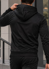 Ανδρική ζακέτα χωρίς χνούδι GUF-X-21001A-urban jacket μαύρο