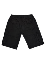 Ανδρική βερμούδα υφασμάτινο cargo Gang - X-2261-1 - fabric cargo shorts μαύρο