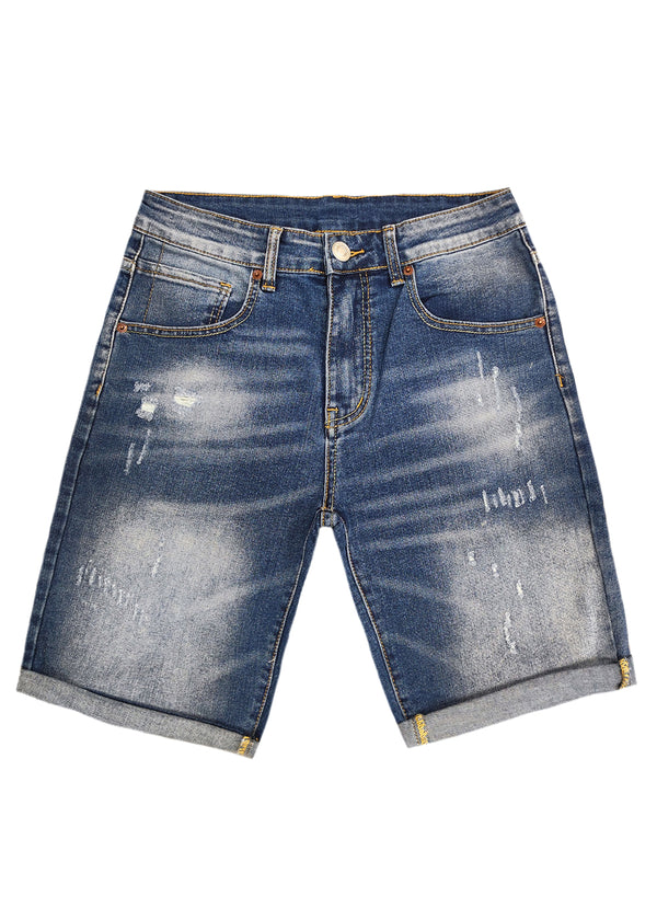 Ανδρική βερμούδα Gang - XHK-M1831 - shorts denim