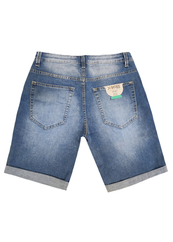 Ανδρική βερμούδα GUF - XHK-M1845 - shorts denim