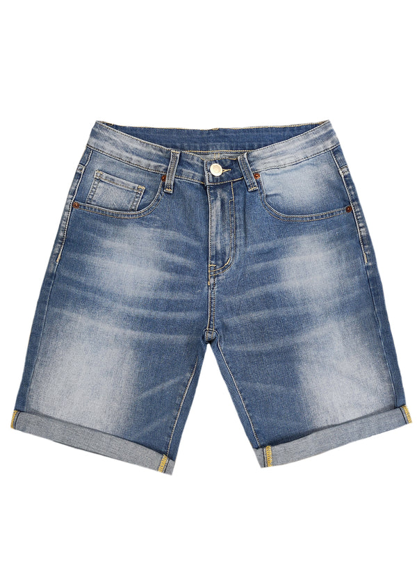 Ανδρική βερμούδα GUF - XHK-M1845 - shorts denim