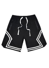 GUF CLOTHING Ανδρική βερμούδα μαύρη XY-6113-black