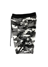 Ανδρική βερμούδα cargo 5 EVEN STAR - XY-7075 - camo cargo shorts σκούρο γκρι