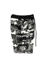 Ανδρική βερμούδα cargo 5 EVEN STAR - XY-7075 - camo cargo shorts σκούρο γκρι