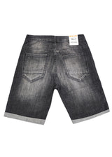 Ανδρική βερμούδα Gang - Y0320 - denim shorts - μαύρο denim