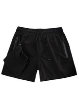 Ανδρικό μαγιό 5 EVEN STAR - YHM-908 - lycra swim shorts μαύρο