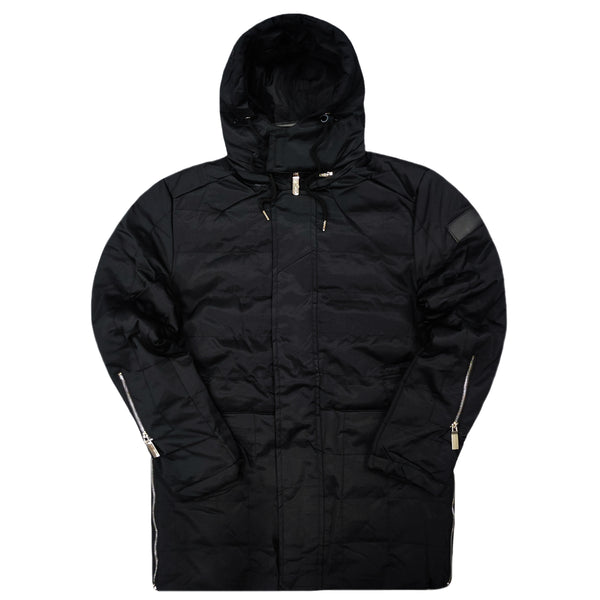 Gang - YM083 - urban puffer jacket - black