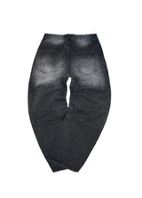 GUF CLOTHING - Ανδρικό  τζιν παντελόνι Baggy  - Μαύρο YX-3717