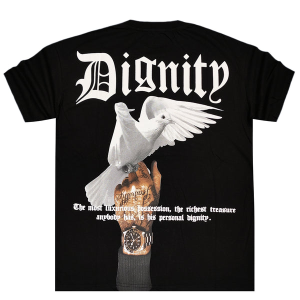 ICON D2 - Z-1023 - Oversized dignity tee - black