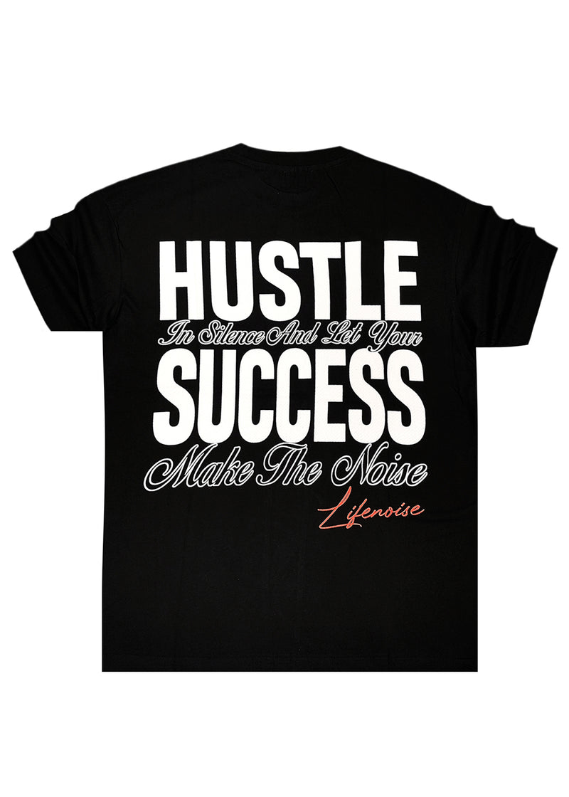 GANG - Z-1029 - Oversized hustle success tee - black