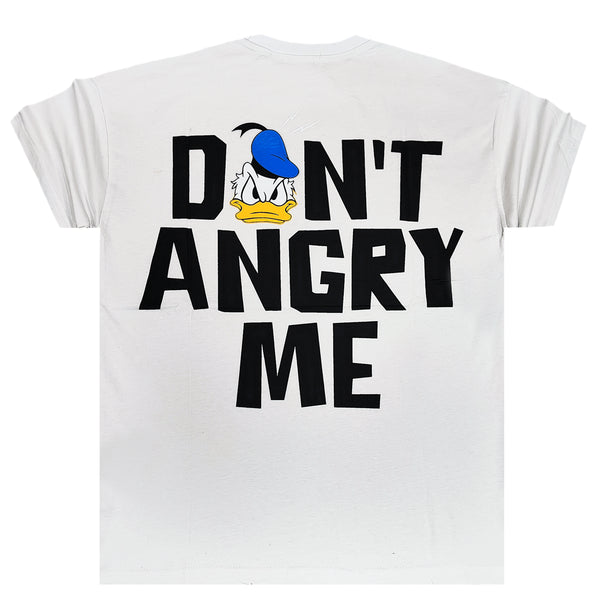 ICON D2 - Z-1067 - Oversized no angry tee - white