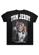 Κοντομάνικη μπλούζα GUF - Z-1094 - regular fit μαύρο