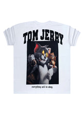 Κοντομάνικη μπλούζα GUF - Z-1094 - regular fit λευκό