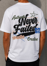 GUF CLOTHING - Ανδρικό T-shirt regular fit - Λευκό Z-12100