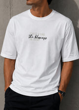 GUF CLOTHING - Ανδρικό T-shirt regular fit - Λευκό Z-22100