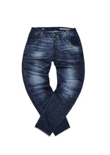 DAMAGED JEANS - Ανδρικό τζιν παντελόνι regular fit - Denim ZR11A