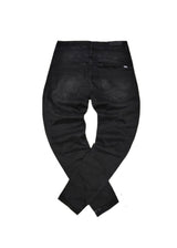 DAMAGED JEANS - Ανδρικό τζιν παντελόνι regular fit -Μαύρο ZR75L