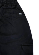 DAMAGED JEANS - Ανδρικό παντελόνι cargo - Μαύρο ZR99A
