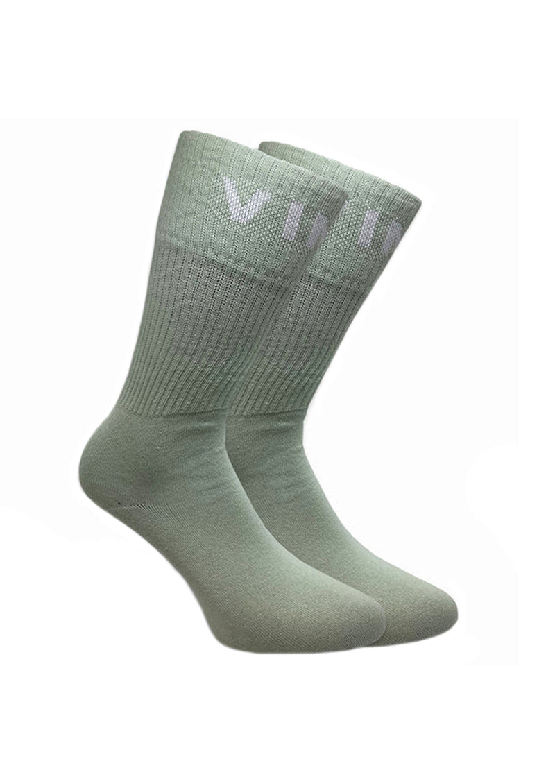 Μακριές Κάλτσες Vinyl art clothing - 01041-20-ONE - logo socks one pair βεραμάν