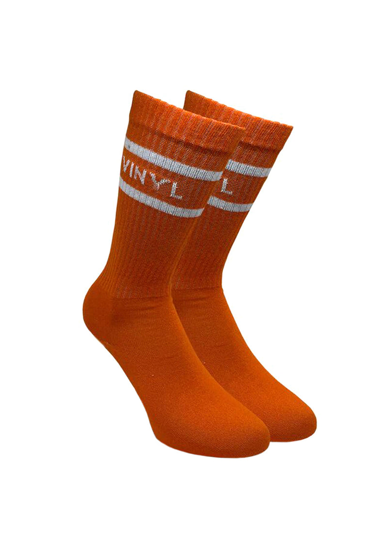 Μακριές Κάλτσες Vinyl art clothing - 03054-22-ONE - logo socks one pair πορτοκαλί