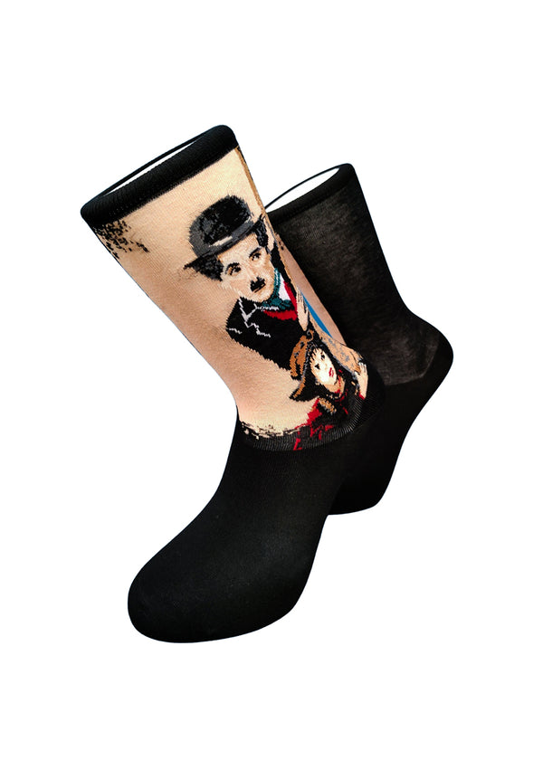 V-tex socks charlie chaplin - black