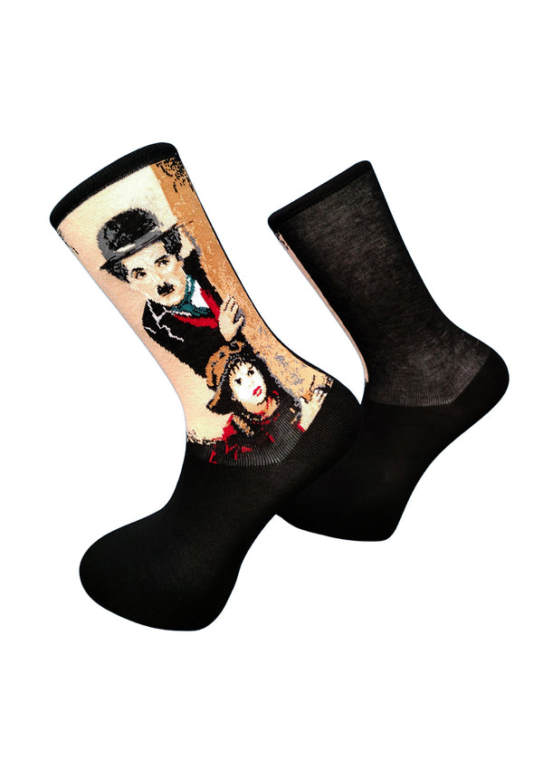 V-tex socks charlie chaplin - black