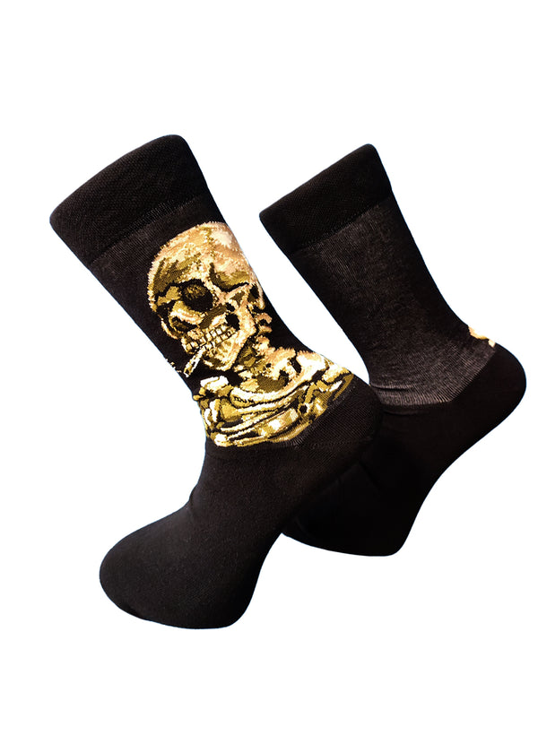 V-tex socks skeleton - black