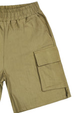 Ανδρική βερμούδα cargo Vinyl art clothing - 03520-04 - essential cargo shorts χακί