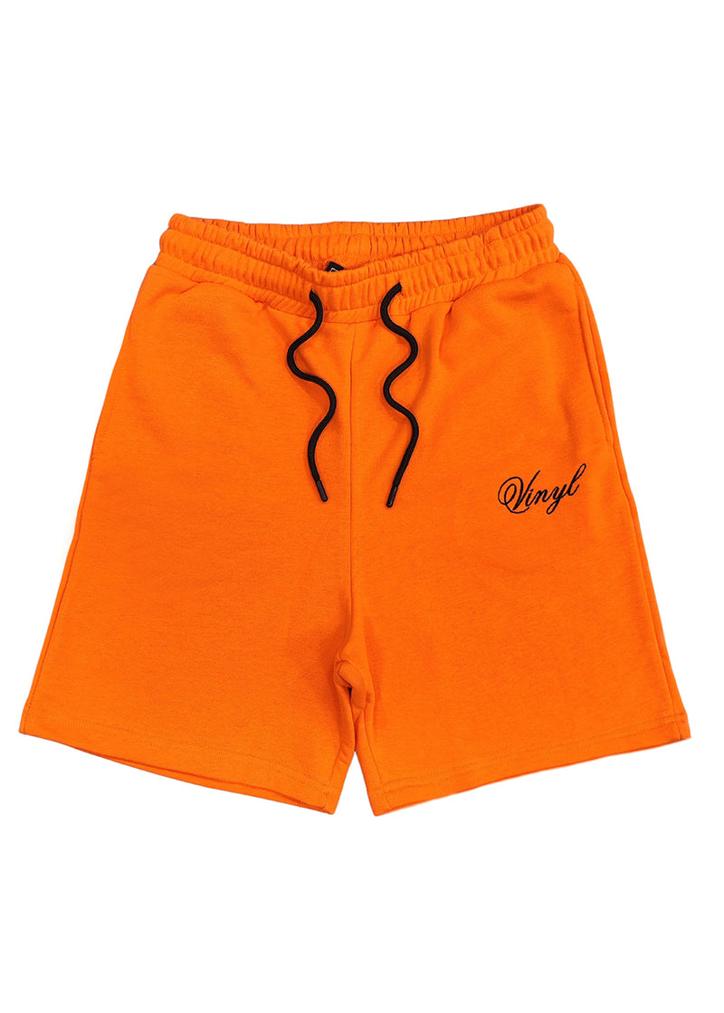 Βερμούδα Vinyl art clothing - 08240-27 - signature shorts πορτοκαλί