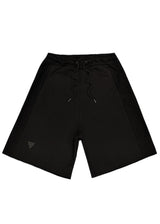 Βερμούδα Magicbee - MB2450 - reverse cotton side tape shorts μαύρο